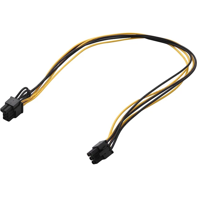 Câble Alimentation Carte Graphique Double Mini 6 Pin Mâle Vers 8 Pin Mâle PCI-e Câble D'Alimentation Pour Mac Pro Carte Graphique Adaptateur Alimentation GPU