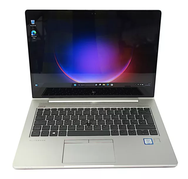 Computadora portátil HP Elitebook 830 G5, 13,3" táctil, i5 8ta generación, 8 GB RAM, 256 GB SSD, Win 11 2