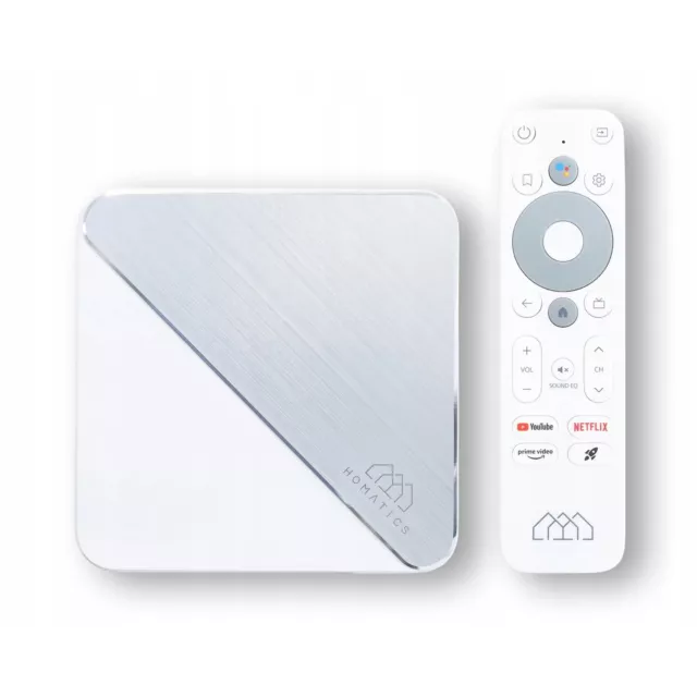 Homatics Box R 4K Plus Multimedia Player Streaming Android 11 Smart TV Certified