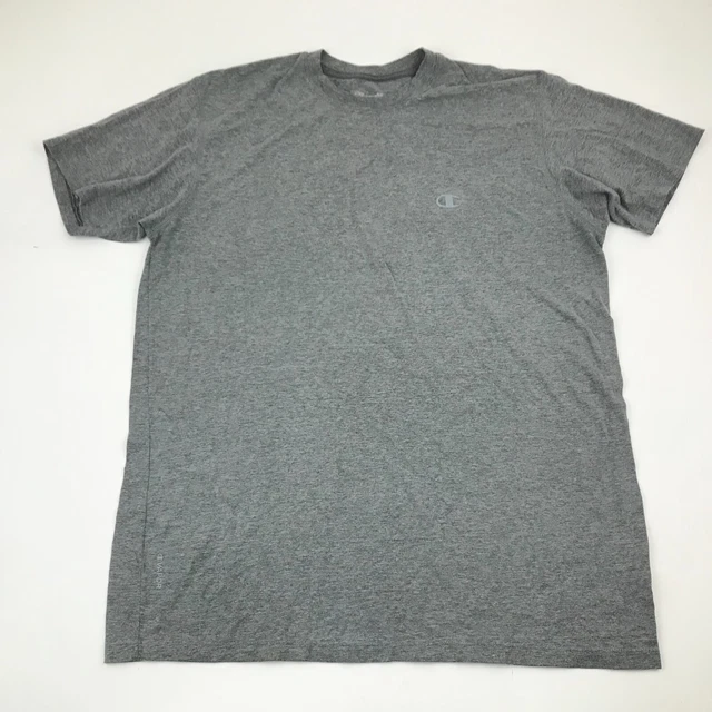Champion Maglia XL Grigio Maglietta Manica Corta Adulto Palestra Fitness Uomo