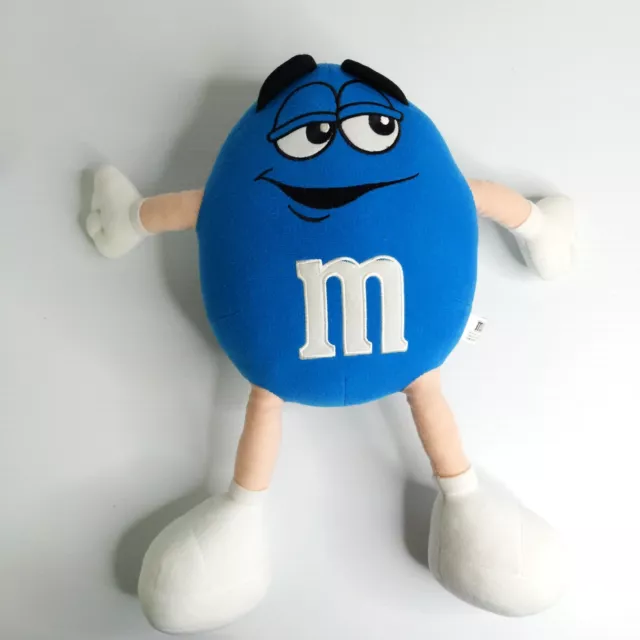 Blue M&M Character Small Plush Stuffed Toy Doll 2008