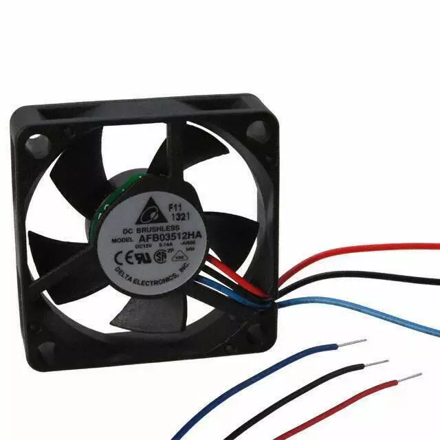 Fan Axial 35X10Mm 12Vdc Wire