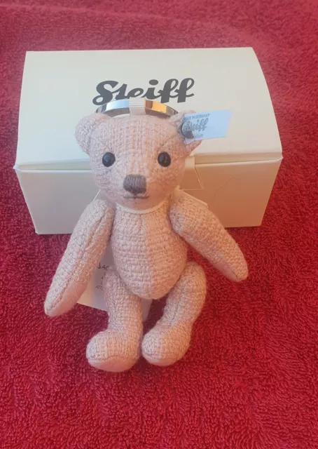 STEIFF Teddybär Amelia 11 rose Taschenanhänger 034008 NEU RARITÄT