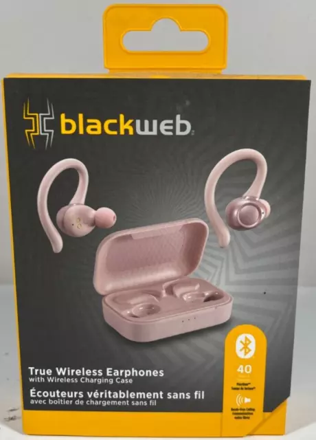 Blackweb True Wireless Bluetooth Earbuds - Black