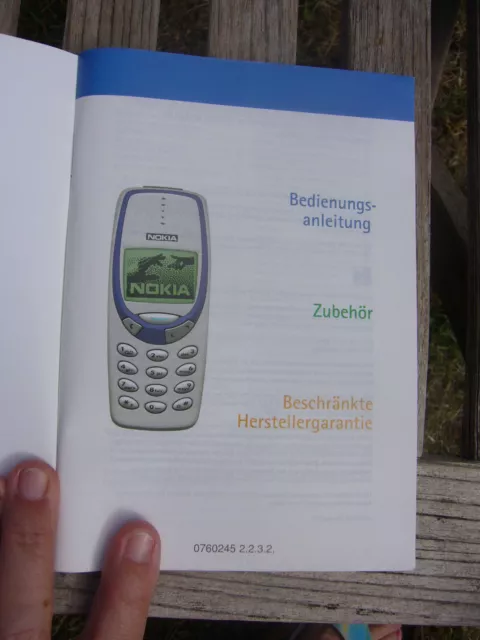 Nokia 3330 Bedienungsanleitung Deutsch