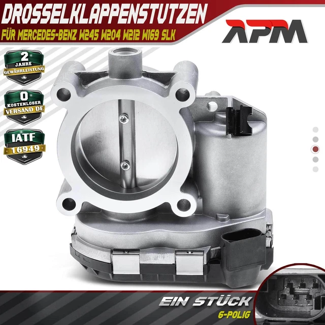 Hajus Throttle Body For Mercedes A/B/C/E/SLK Class W169 W245 W204 W212 R172 - 57mm
