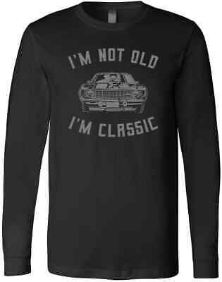 I'm Not Old I'm Classic Car Guy Retro Muscle Car Unisex Trendy Funny T-Shirt