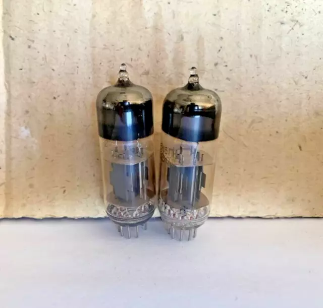 2x 6n6p (ecc99 e182cc) Soviet double triode tubes / matched pair / New