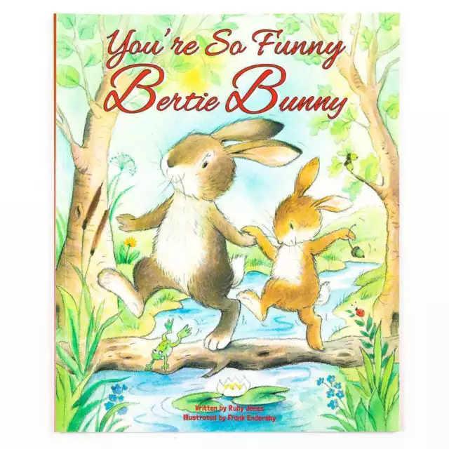 Large Childrens Bedtime Story You're So Funny Bertie Bunny Picture Book New 3223