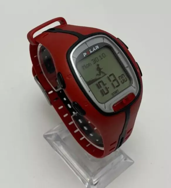 Montre de fitness avec moniteur de fréquence cardiaque POLAR RS200 rouge