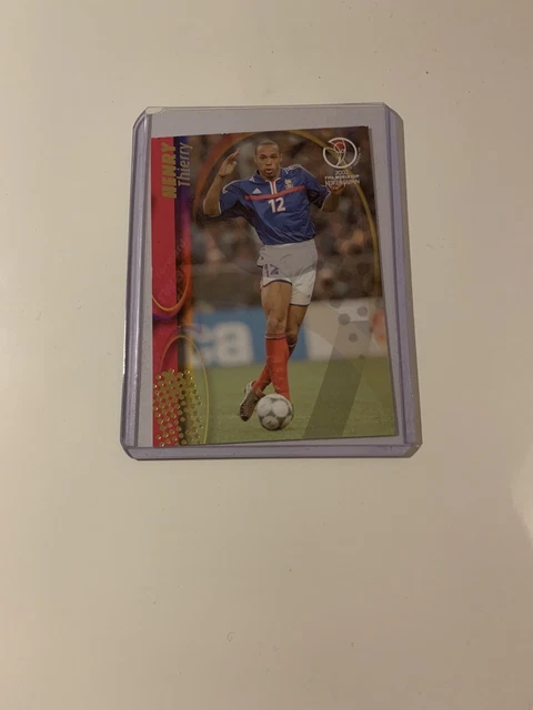 Carte Panini Thierry Henry Coupe Du Monde 1998 France - Rookie RC - Notée SGC 4