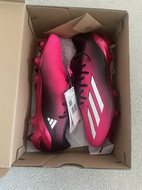 Adidas X Speedportal .1 SG - Black/Pink - UK 7.5 - GZ5093