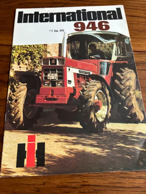 International Harvester 946 Tractor Brochure In German FCCA24