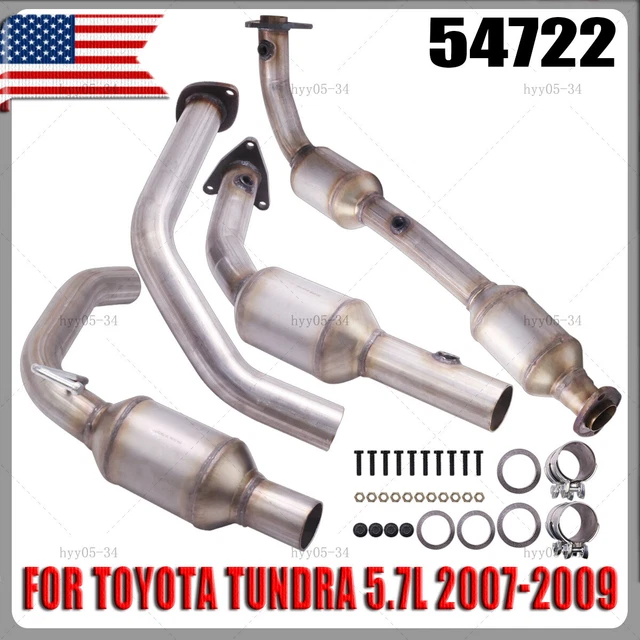 RIGHT & LEFT Catalytic Converter Set For Toyota Tundra 20072009 5.7L