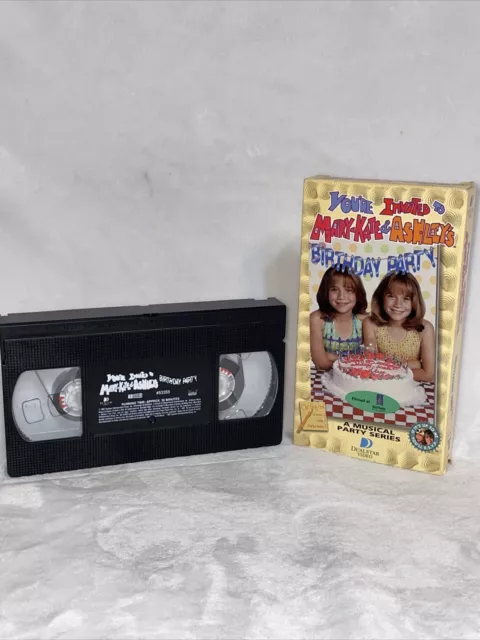 YOU'RE INVITED TO Mary Kate & Ashley's Campout Party 1998 VHS Movie ...
