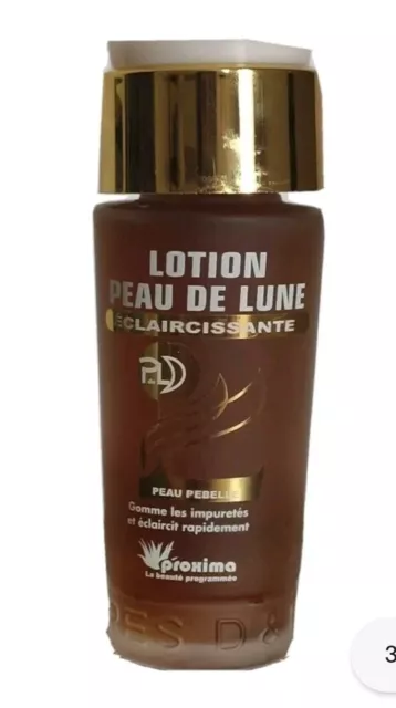 PEAU DE LUNE LOTION ECLAIRCISSANTE ANTI TÂCHES ,ANTI BOUTONS  100 ml