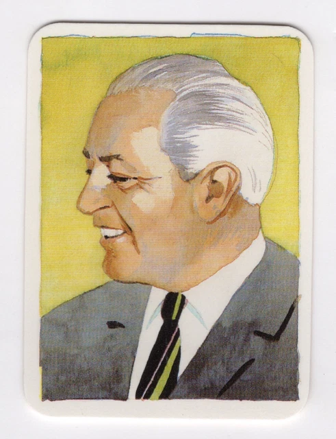 Australian Heritage Card Series Card #67 Prime Minister Harold Holt