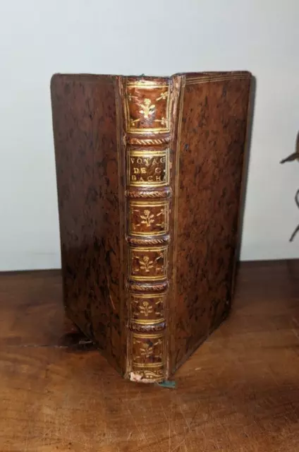 Livre ancien - De Cailly - Voyage de Massieurs Chapelle et Bachaumont - 1742