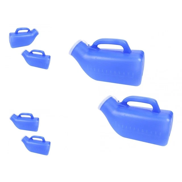 1000 ml embudo urinario portátiles prácticos accesorios urinarios para hombres mayores