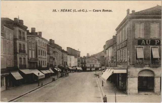 CPA AK Nerac Cours Romas FRANCE (1171848)