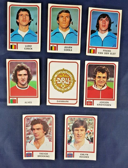 PANINI LOT DE 6 cartes anciennes WORLD CUP ARGENTINA 78 Équipe football HONGRIE EUR 25,00 - FR