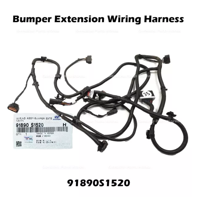 ⭐Genuine⭐ Bumper Extension Wiring Harness 91890S1520 for Hyundai Santa Fe Hybrid