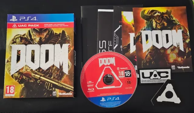 Doom UAC Pack Edition Complete - PlayStation 4 PS4