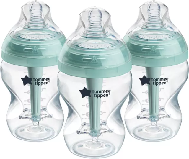 Tommee Tippee Advanced Anti-Colic Baby Bottles 260ml pack of 3