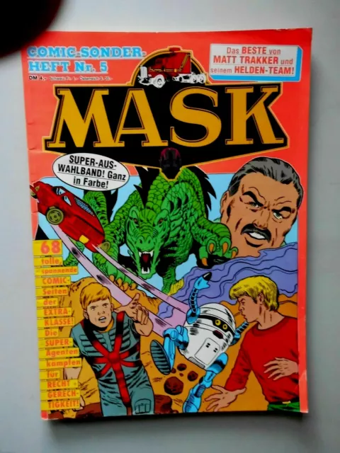 MASK Comic-Sonder-Heft Nr. 5 Condor Interpart1990 Das Beste von Matt Trakker RAR