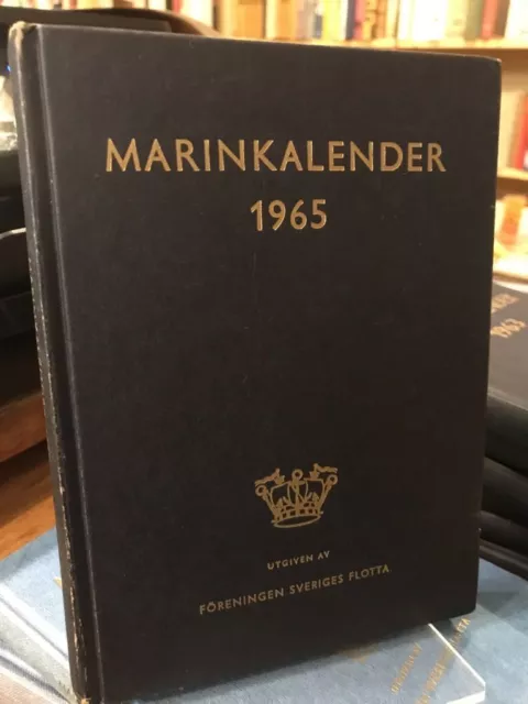 Marinkalender 1965 Årgång 28. Utgiven av Sveriges Flotta.