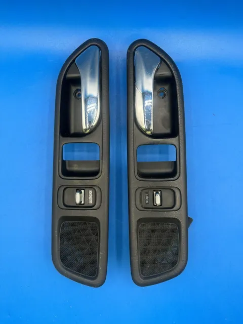 97-01 Honda Prelude Interior Door Panel Handle OEM Driver Passenger Side Handles