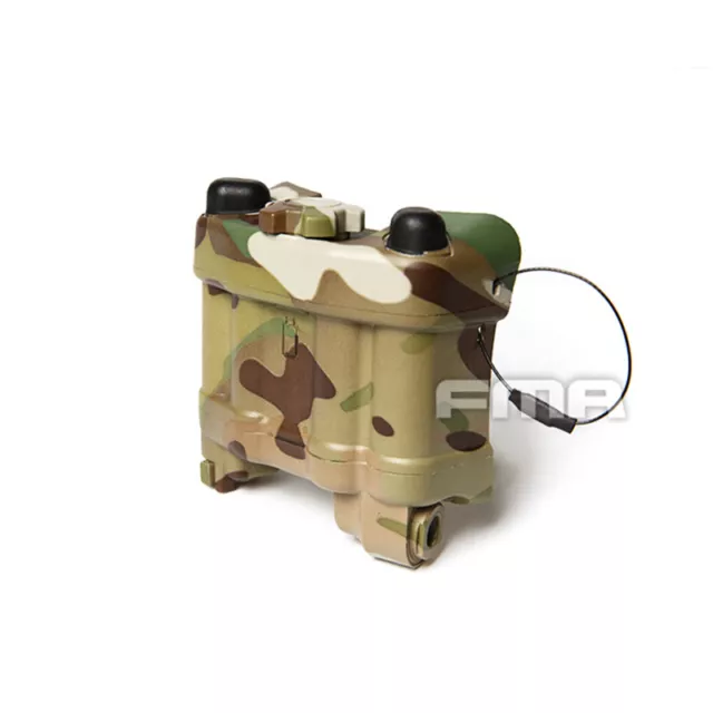 FMA Tactical NVG PVS-31 Battery Case Dummy For Night Vision Model Multi-camo