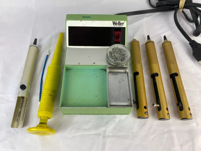 Weller WTCP Series TC202 120 VAC 60 Watt Soldering Station Power Unit w/ Extras