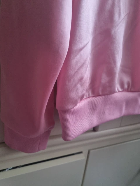 Girls adidas size age 11-12 years pink 3 stripe track jacket 7