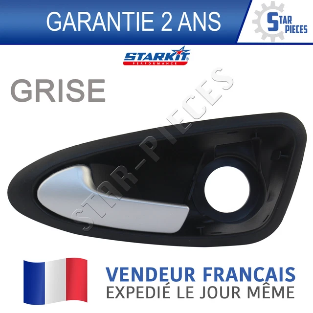 Poignée De Porte Intérieure Avant Gauche Pour Seat Ibiza 6J (2008-2017), Grise, Marque YAOPEI - Neuf Sous Garantie