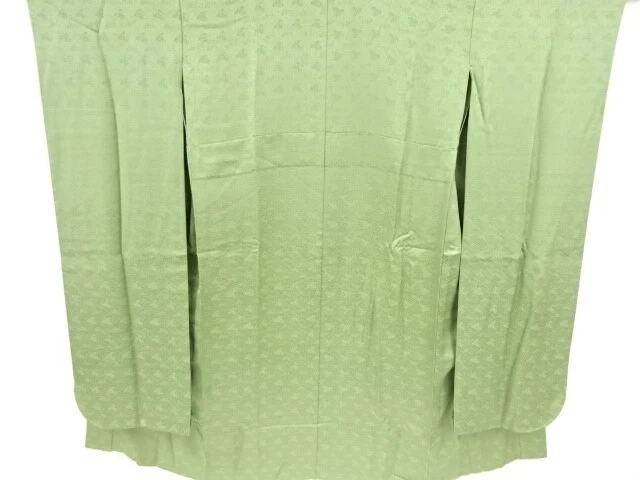 36682# Japanese Kimono / Hitoe Juban For Furisode / Woven Sayagata & Kiku