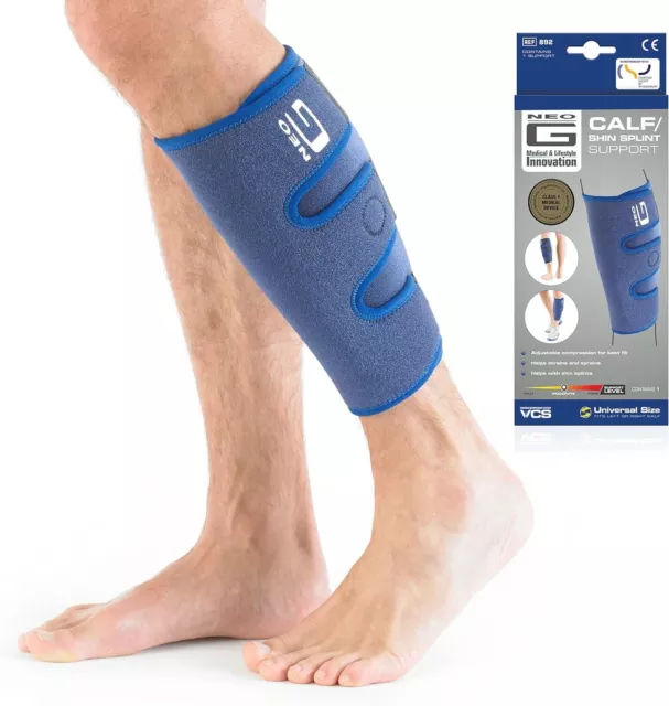 Neo-G Calf Support Pain Relief Injury Shin Splints Sprains Running Sports Class1