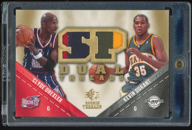 2007-08 SP Rookie Threads Dual DH Horford Kevin Durant Rookie Dual Jersey