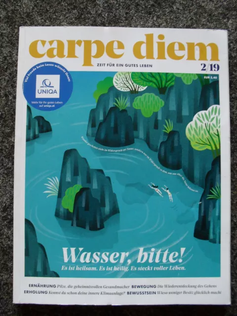 Carpe diem - Zeit für ein gutes Leben -Magazin - Zeitung - Zeitschrift - 02-2019