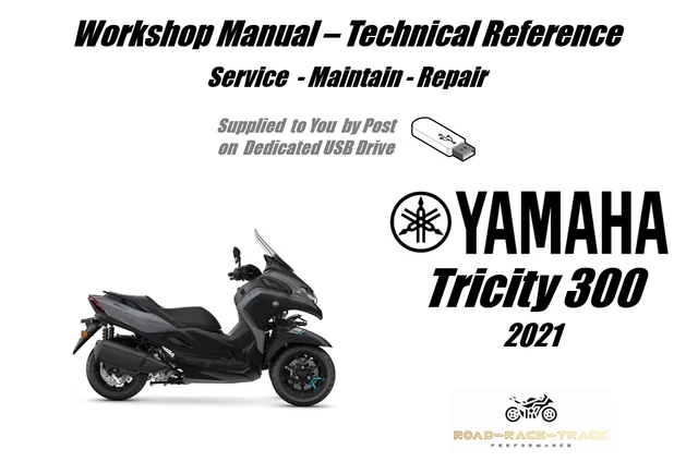 YAMAHA TRICITY 300 Service Repair Workshop Manual USB 2021 £15.00