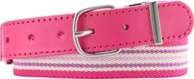 (TG. 75- DE) Playshoes Elastik-Gürtel Ringel Cintura, Rosa (Pink (Pink/Gestreif