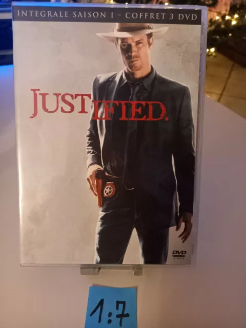 Coffret 3 Dvd Zone 2--Serie Tv--Justified--Integrale Saison 1