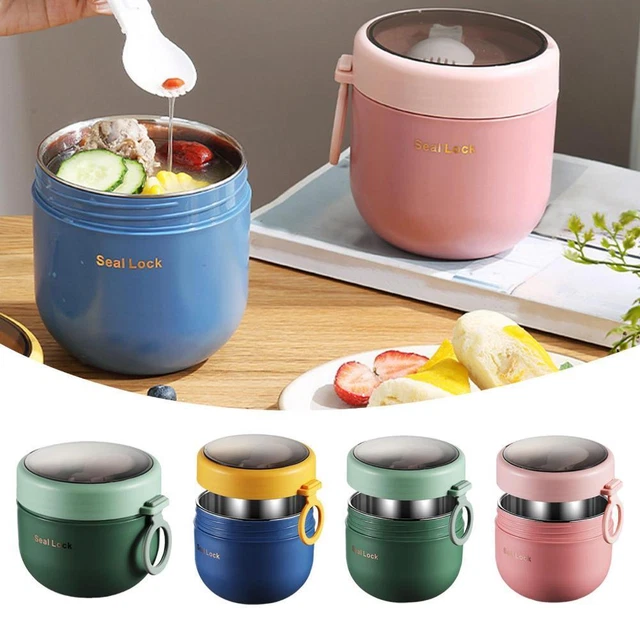 WARM FOOD VACUUM Flask Lunch Box Insulated Storage Heat INV EUR 8,88 PicClick DE