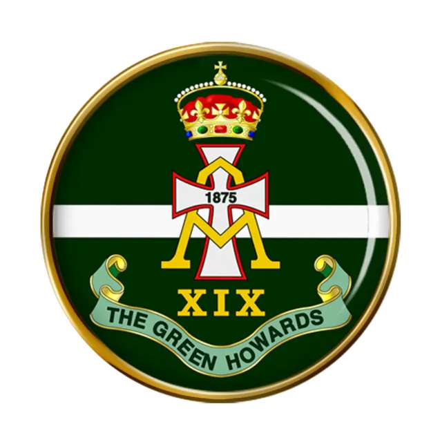 Green Howards British Army Pin Badge