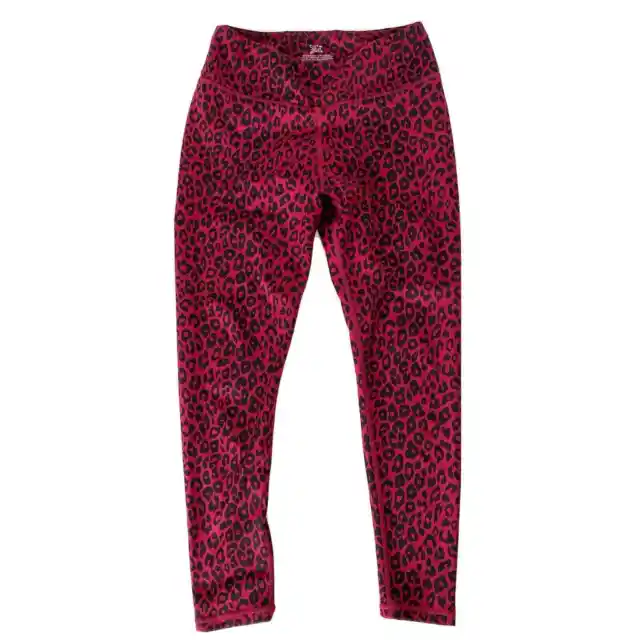 WILD FABLE WOMEN'S Size Small Metallic Leopard Animal Print High Waist  Leggings $15.93 - PicClick