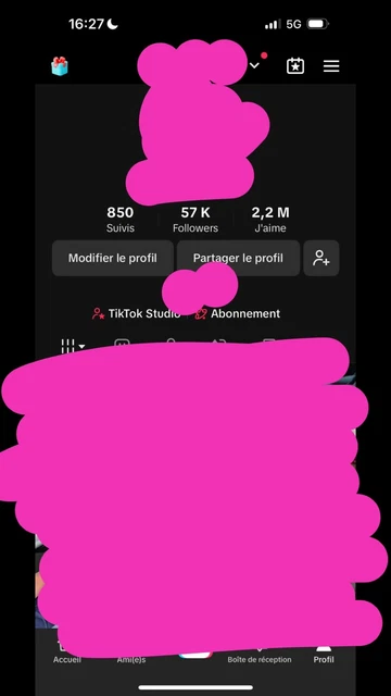 Compte TikTok Avec Badge 18+ (livraison Avec Numéro De Téléphone Pour Sécurité)