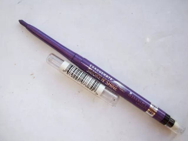 RIMMEL Exaggerate Smoke N' Shine gel eye liner eyeliner : 003 Purple Craze