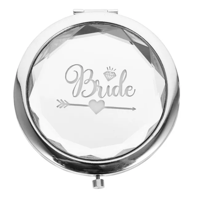 Kleiner Kompakter Spiegel Taschenspiegel Brautjungfer Hochzeit Mini