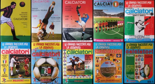 Ristampe di album Calciatori L'anastatica Panini La Gazzetta dello Sport a scelt