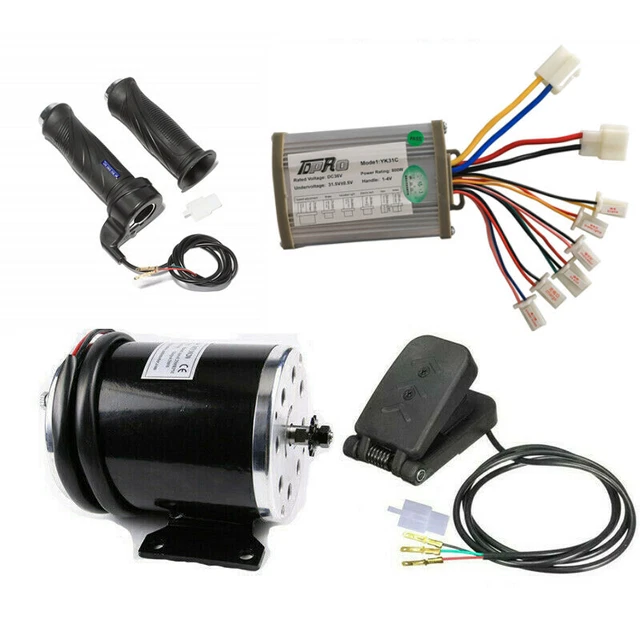 800W 36V MY1020 Brush Electric Motor Controller Throttle Pedal Bicycle